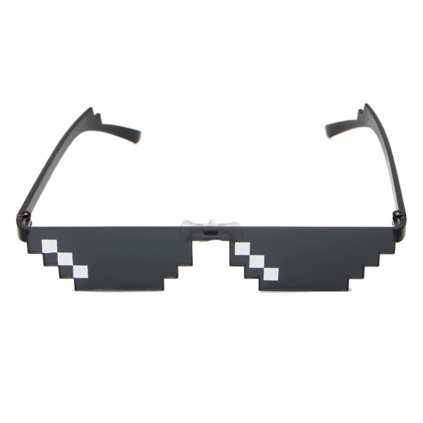 Uutuus Aurinkolasit Pixelated Miehet Naiset Brändit Juhlalasit Mosaiikki Vintage Silmälasit Unisex Lahjalelulasit teinille
