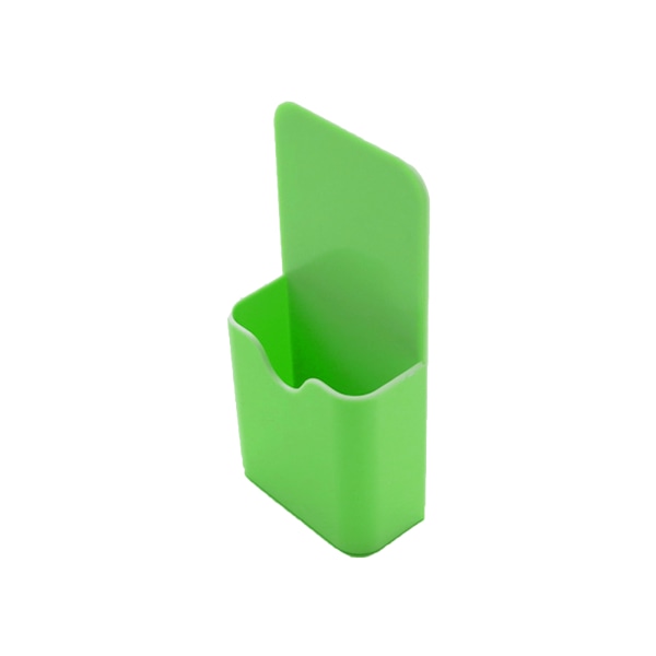 Magnetisk pennhållare i plast Radera markör Förvaringslåda Organizer för hemmakontor Whiteboard Kylskåp Green