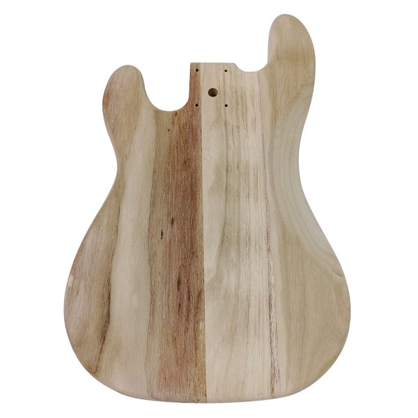 Håndlaget sliping uferdig kropp erstatning tre gitar DIY tilbehør