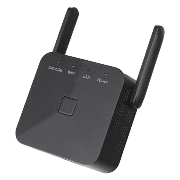 300M Wifi-signalforstærkere Dobbeltantenner Trådløse routere WiFi-netværksrepeaterforlængere gennem væggenforstærker