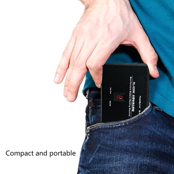 Profesjonell RL-936W Mini Bærbar Batterispotsveiser for Mobiltelefon