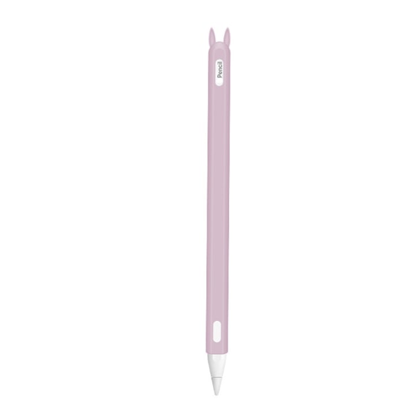 Rabbit Ear Anti-scroll silikonskydd för case Cover för Apple Pencil 2 Purple
