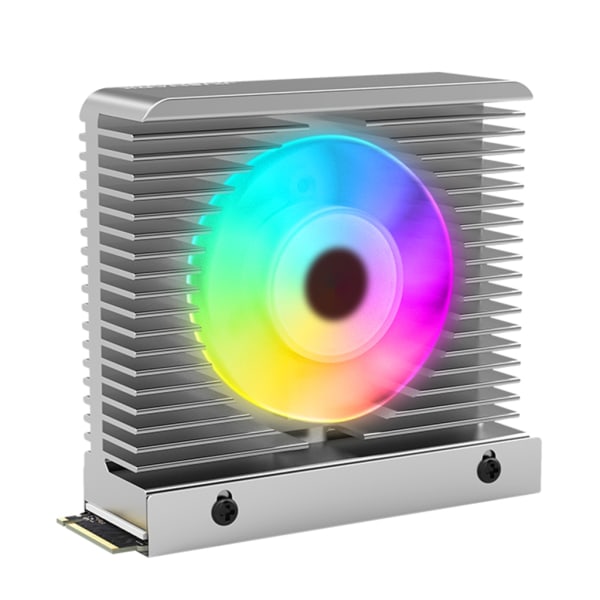 2280 M.2 Solid State Drive ARGB Kylfläns Kylare M.2 SSD-kylare med thermal dyna