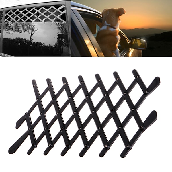 Lemmikkikoira auton ikkunan tuuletus Safe Guard Mesh Vent Suoja-aita ulkona Uusi L