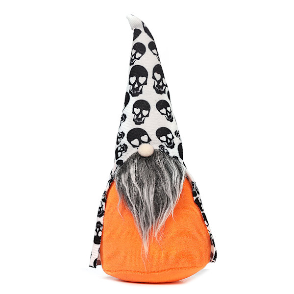 1 PC Halloween Plys Dværg Decor Holiday Gnome Jul Plys Ornamenter Bordplade Elf Black Thanksgiving Day Gaver