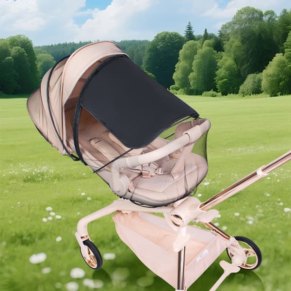 Myggnät för bärselar barnvagn universal barnvagnssufflett