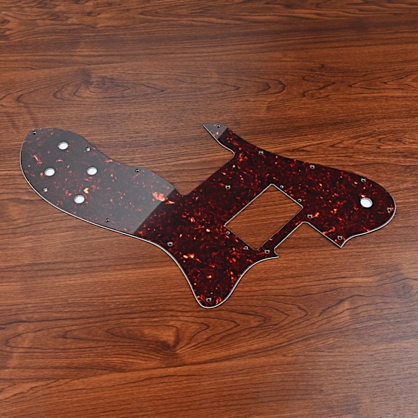 Standard 16 hål 6 strängar gitarr singel H plektrumskydd för modern gitarrbas