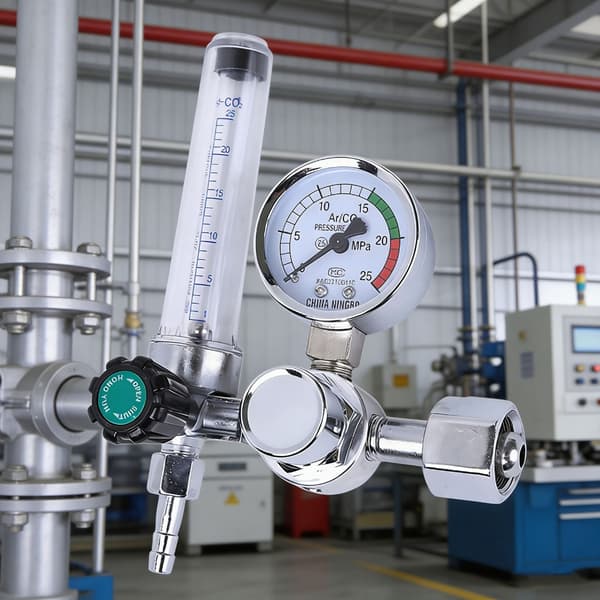 Argongasregulator til svejseapplikationer lufttryksreducer