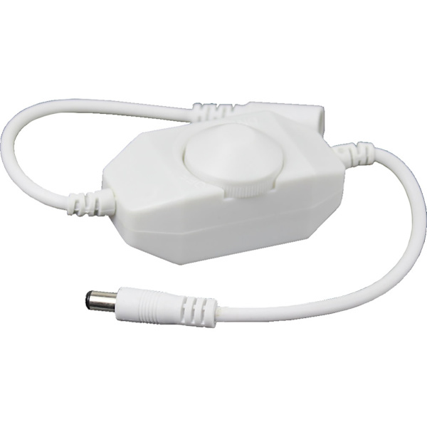 Ny 12V manuel lysdæmper lysstyrke til DC-adaptere til LED-enkeltfarvet lys S
