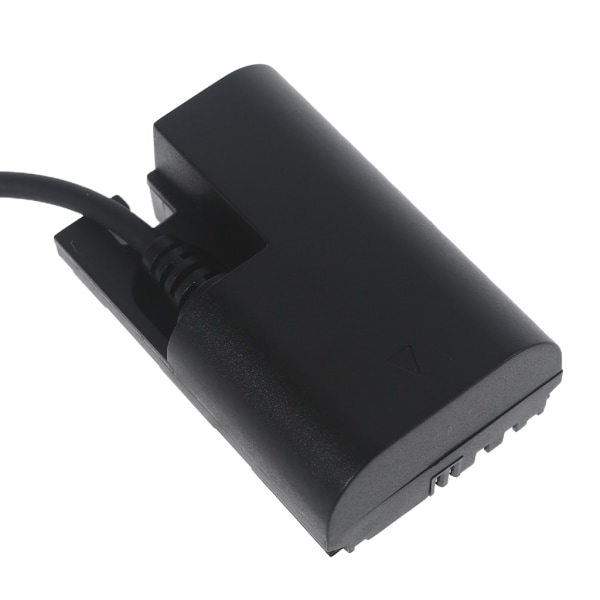 LP-E6 Dummy Batteri Power Bank Typ C-kabel för kameror Bildskärmar
