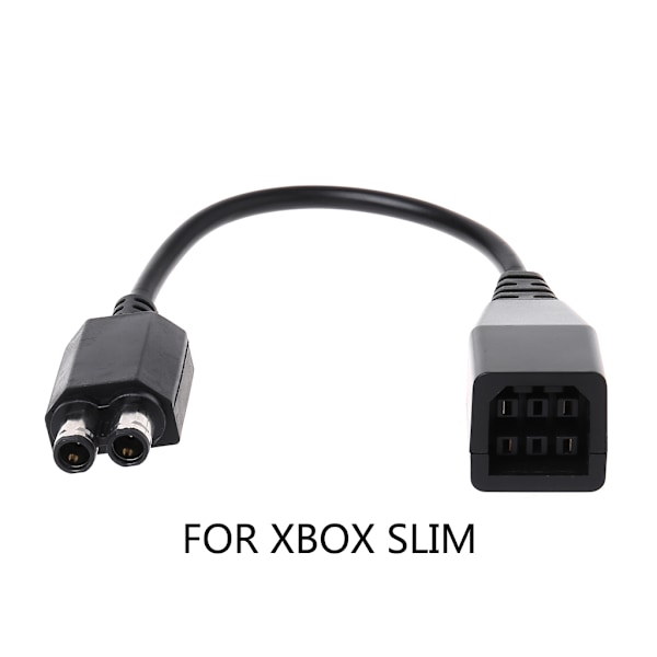 Siirtolaturin kaapeli Lataussovittimen johdon power muunnin Xbox 360:lle litteäksi ohueksi muuntajaksi