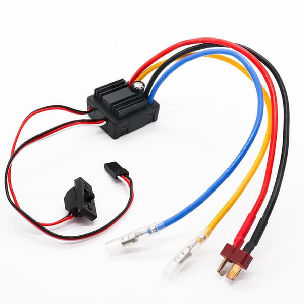 80A børstet elektronisk hastighedsregulator til 1/8 1/10 RC bil, lastbil, buggy