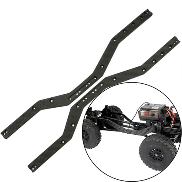 RC Modell Kolfiber Bilram för Bil 1/24 Tillbehör
