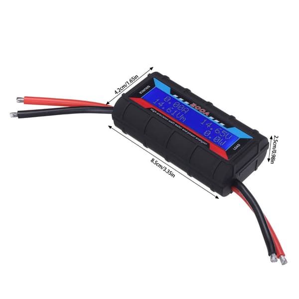 150A Højpræcisions Watt Meter Strømanalysatorer Baggrundslys LCD Wattmeter Tester