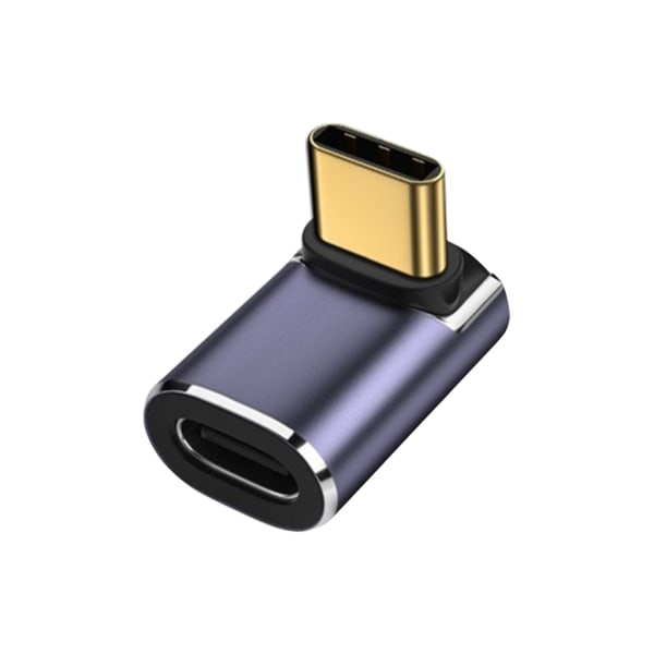 USB C Adapter Typ C Hane till Hona Adapter Extender Support 100W Snabbladdning 40Gbps Dataöverföring 8K@60Hz VideoOutput