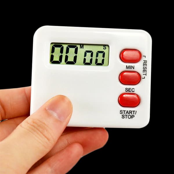Köksklockor för matlagning med uppräknings- och nedräkningstimer, digital timer för barn