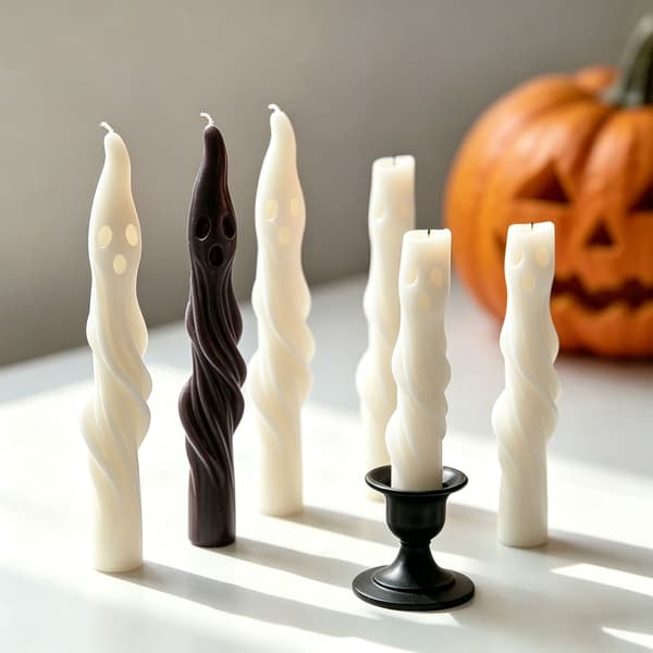 Fleksibel silikone spøgelseslysform til Halloween-projekter