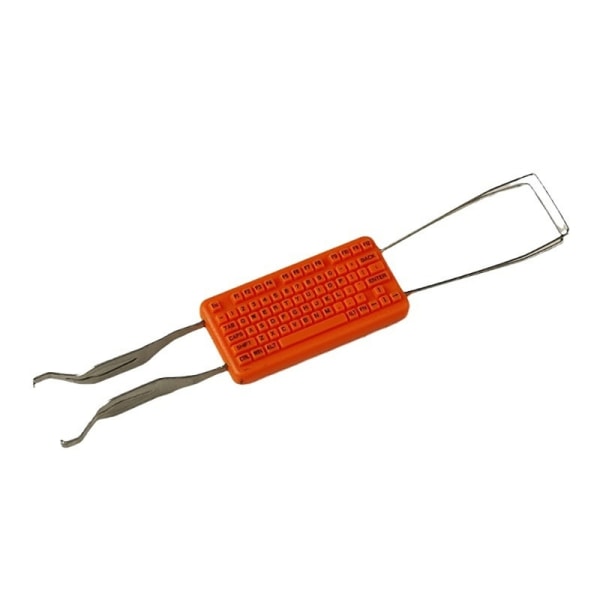 Keyboard Keycap Remover Keycap Puller för Kailh Gateron underhållsverktyg Orange color