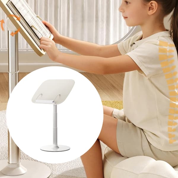 Hopfällbart bokstöd för barn med flexibel design, perfekt för tidig utbildning