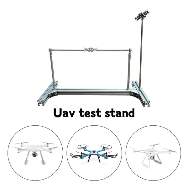 Aluminium Quadcopter PID Testbænke Fejlfindingsrammer til Model Droner