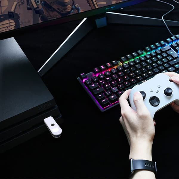 Trådløs spillkontroller-konverter Dongle Adapter for kontroller