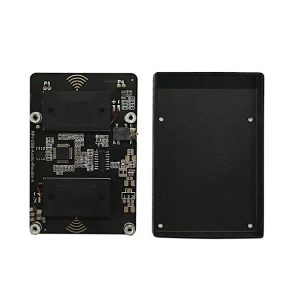USB ljudkortsmodul Bilhögtalare USB modul för RPi 5/4 Kraftfull ljudhörlur