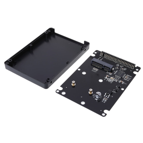 Ersättningsmini SATA mSATA SSD-hårddisk till 44-pin IDE-adapter med hölje för case 2,5" HDD för PC-datortillbehör