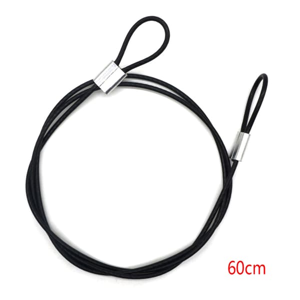Sikkerhetsstropp Rustfritt stål Tether Lanyard Håndledd Hånd 60cm For Kamera Ny