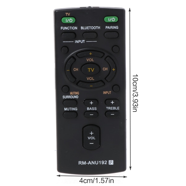 Fjärrkontroll för Smart LCD LED-TV HT-CT60BT HTCT60BT SA-CT60BT SACT60BT SSWCT60 SACT60BT TV-spelare