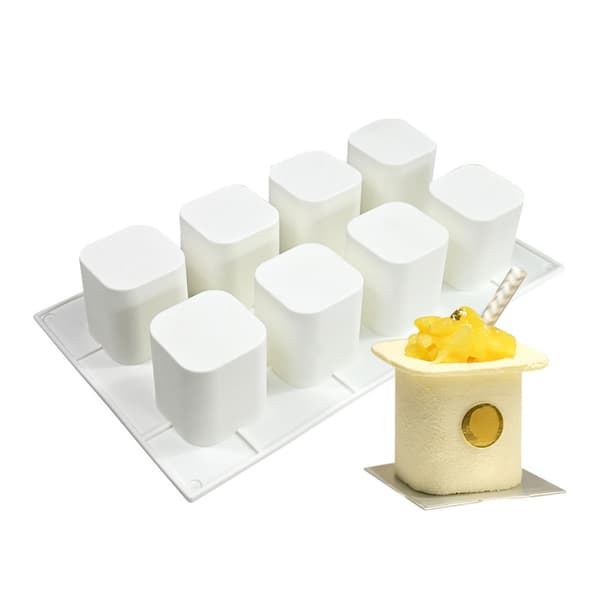 8-hulls yoghurtkopp silikonmousse kakeformer dessertform
