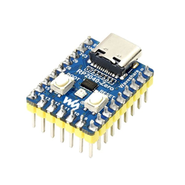 RP2040-Zero Zero för M-mikrokontroller, med Dual-Core ARM Cortex M0+-processor null - Zero