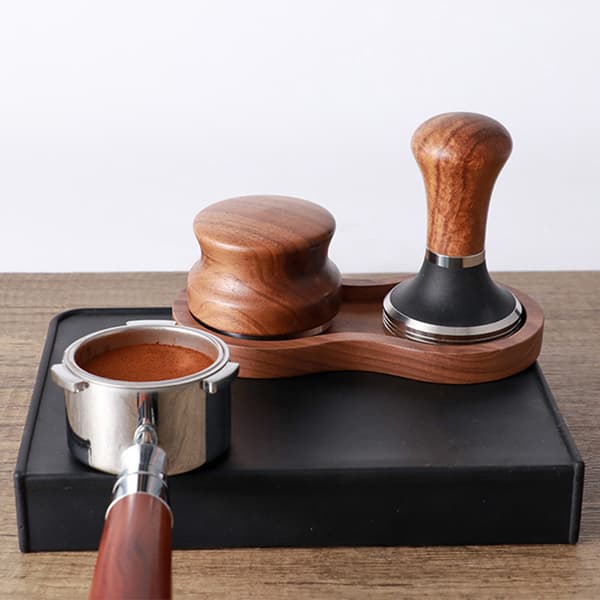 Espresso Tamper Måtte Stand Kaffemaskine Støtte Base Rack Kaffe Tilbehør