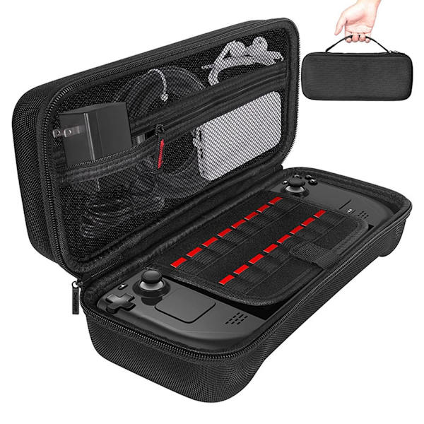 Hard Case EVA opbevaringstaske til Steam Deck Organizers Box Case Game Console Taske
