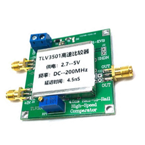 TLV3501 Frekvensmätare Front-end Form Relämodul 4.5ns Höghastighetskomparator