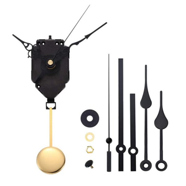 Vægkvarts pendulur bevægelsesmekanisme DIY til Creative Silent Movement Kit udskiftning til DIY urreparation
