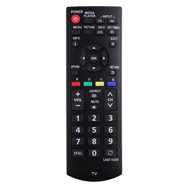 TV-fjärrkontroll för Panasonic Plasma-TV N2QAYB000816 N2QAYB000820 Controller
