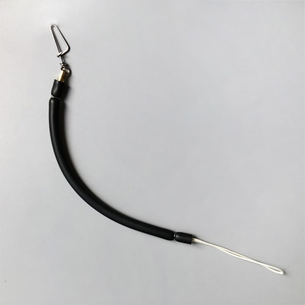 360 graders konnektor rebounds latex bungee med snap swivel harpuner bungee Black