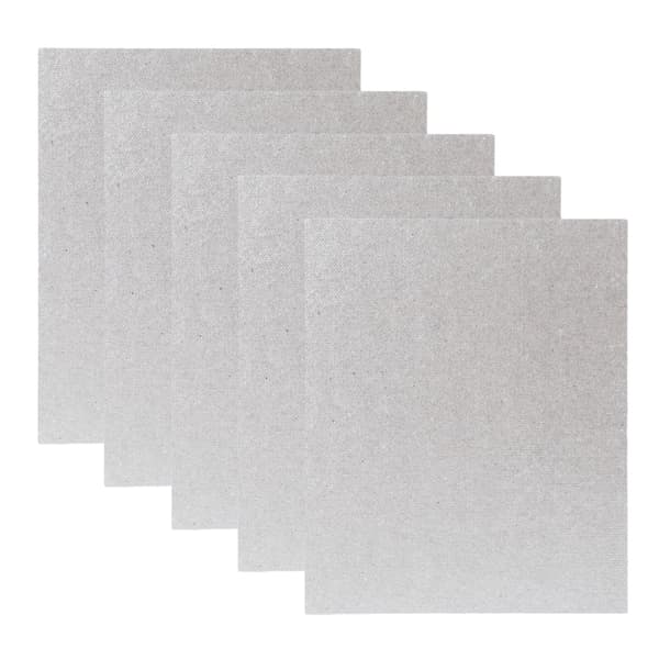 5 stk. glimmerplader til mikrobølgeovn, reservedel 120x150 mm, universal til Midea