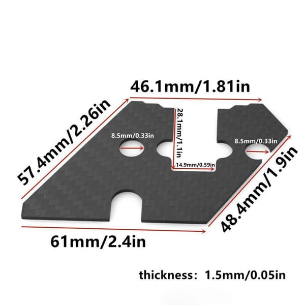 Støtsikker sandbeskyttelse for TT02-chassis styregruppesystem jevnt