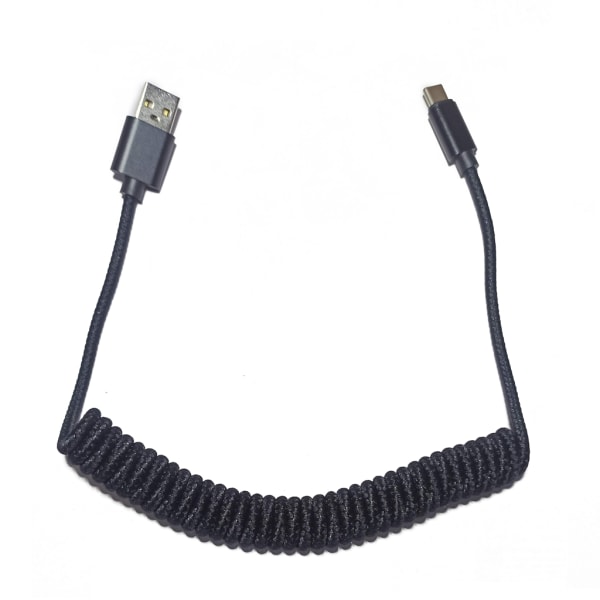 Ersättningslindad kabel Type-C till USB port/ USB V2 USB kabel för Poker GH60 A