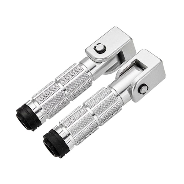 1 par motorsykkelmodifikasjonstilbehør M10 motorsykkel aluminium fotpinner