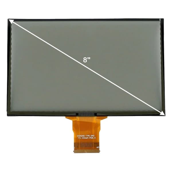 LCD-skärm LQ080Y5DZ05 för byte av fordonsdisplay