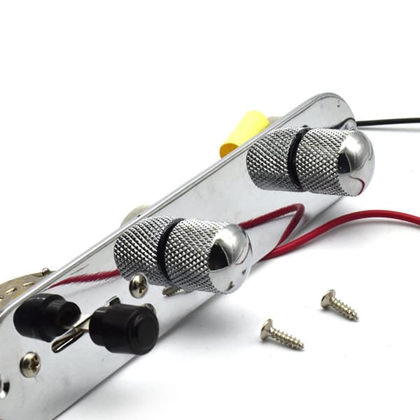 Aluminium Guitar Pickup Vælgerpanel Klar Til Nem Installation