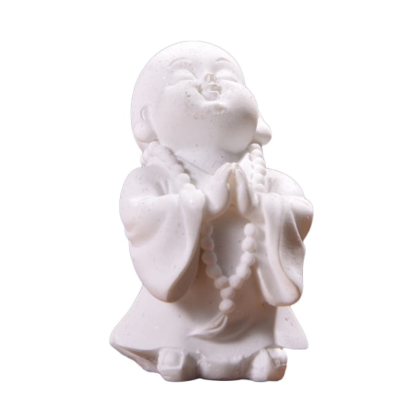 Akvarium Hartsdekorationer Minimalistisk Buddha Ornament Hideaway för Betta Fish