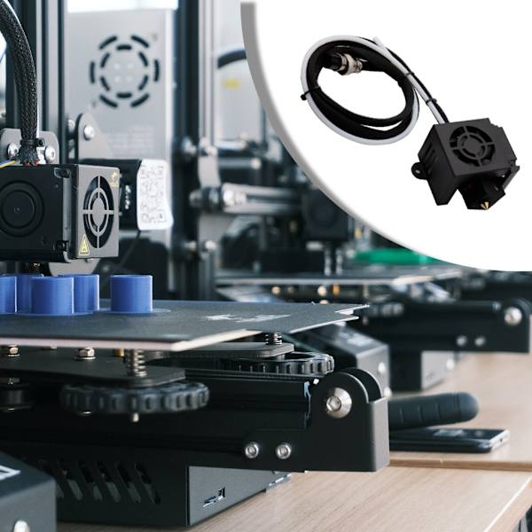 3D-printer Tilbehør Ekstruder Hot End Dyse Kit til CR10 / CR10S Ender3 Ekstruderings Hotend Kit