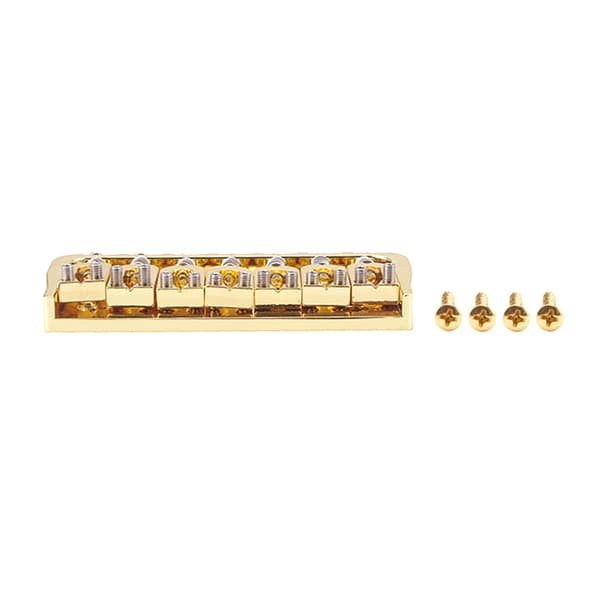 Guitar Bridge Set 7 String Flat Saddle Single Tremolo Bridge Stærke Dele