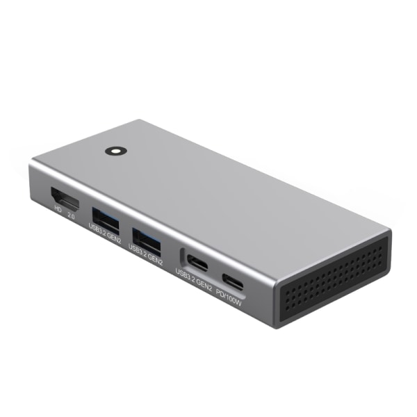 M.2 NVME TypeC HUB Dock HDMI-kompatibel2.0 4K60hz PD100W USB3.2 10Gbps