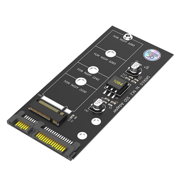 M.2 till SATA3.0 SSD-adapter M.2 till SATA-omvandlare 2,5" SATA3.0 B+Keyboard