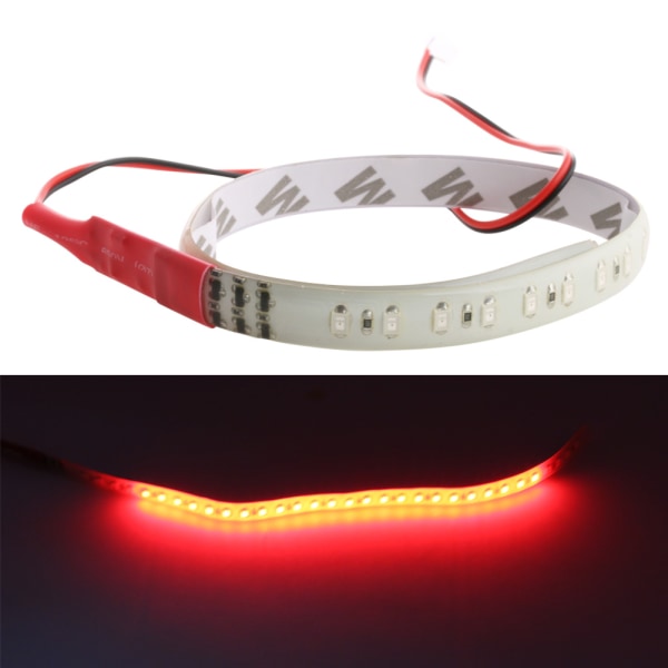 Vandtæt bil til DC 12V 30cm 3528 32LED Knight Rider Flash Strobe Scanner Neon Strip Light Solid-state Vibration-resis