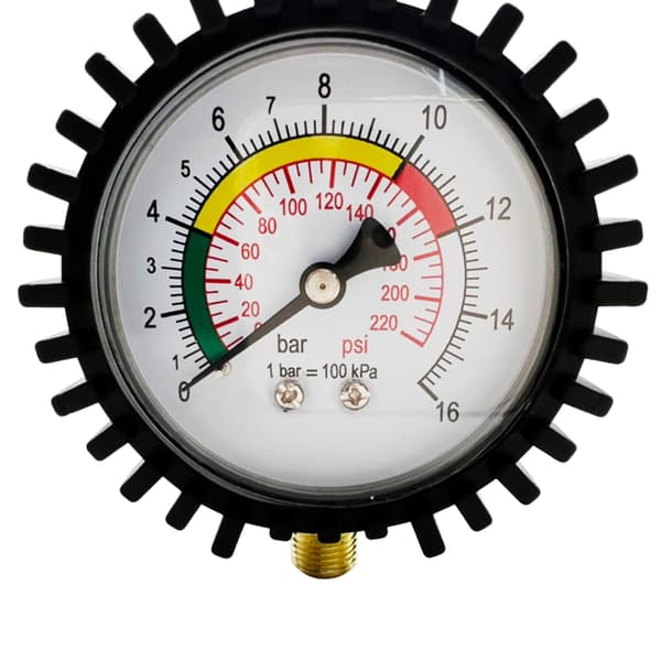 Højpræcisions Dæktryksmåler Manometer Ur Lufttryksmåler